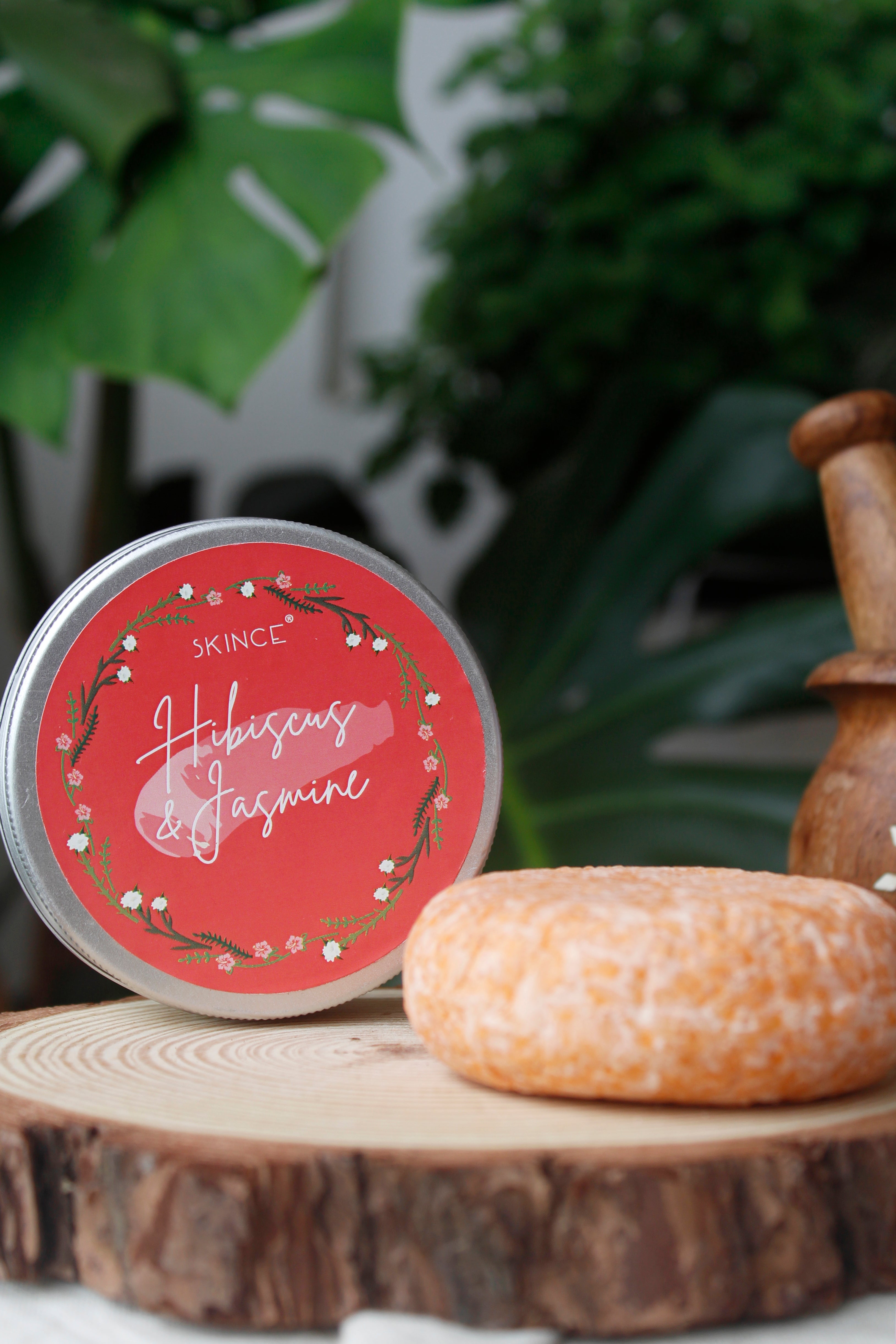 Hibiscus & Jasmine Shampoo Bar