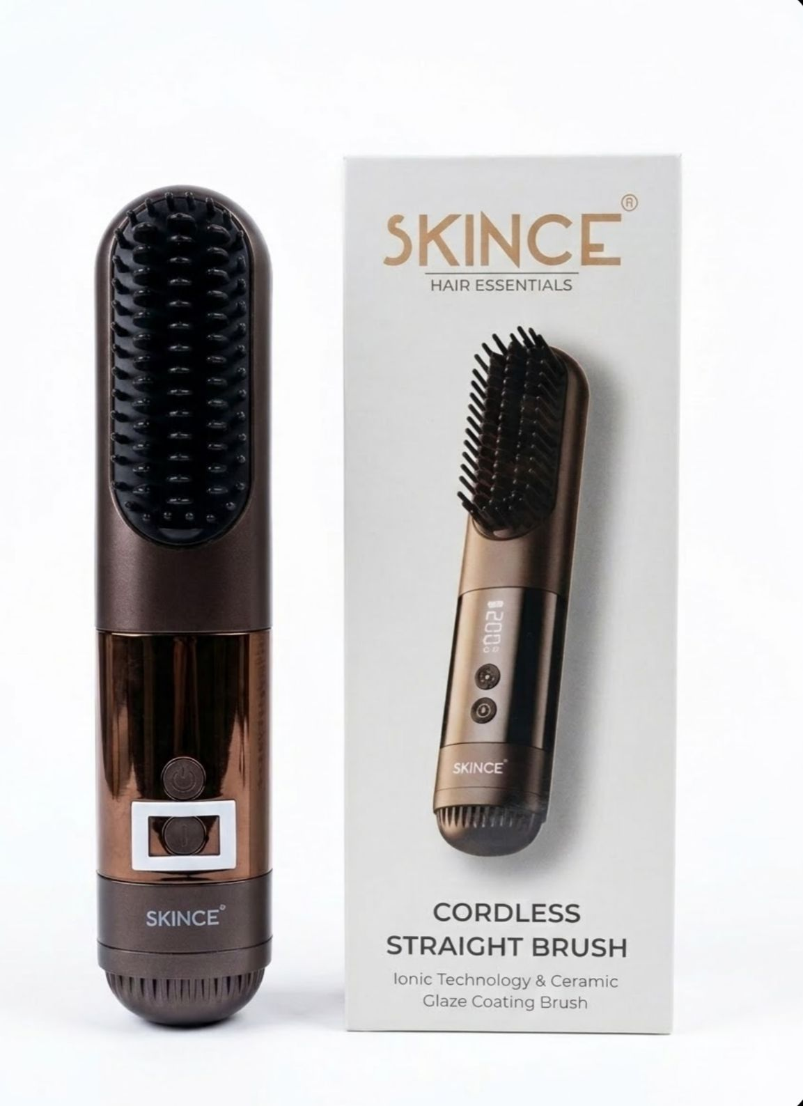 CORDLESS STRAIGHT BRUSH