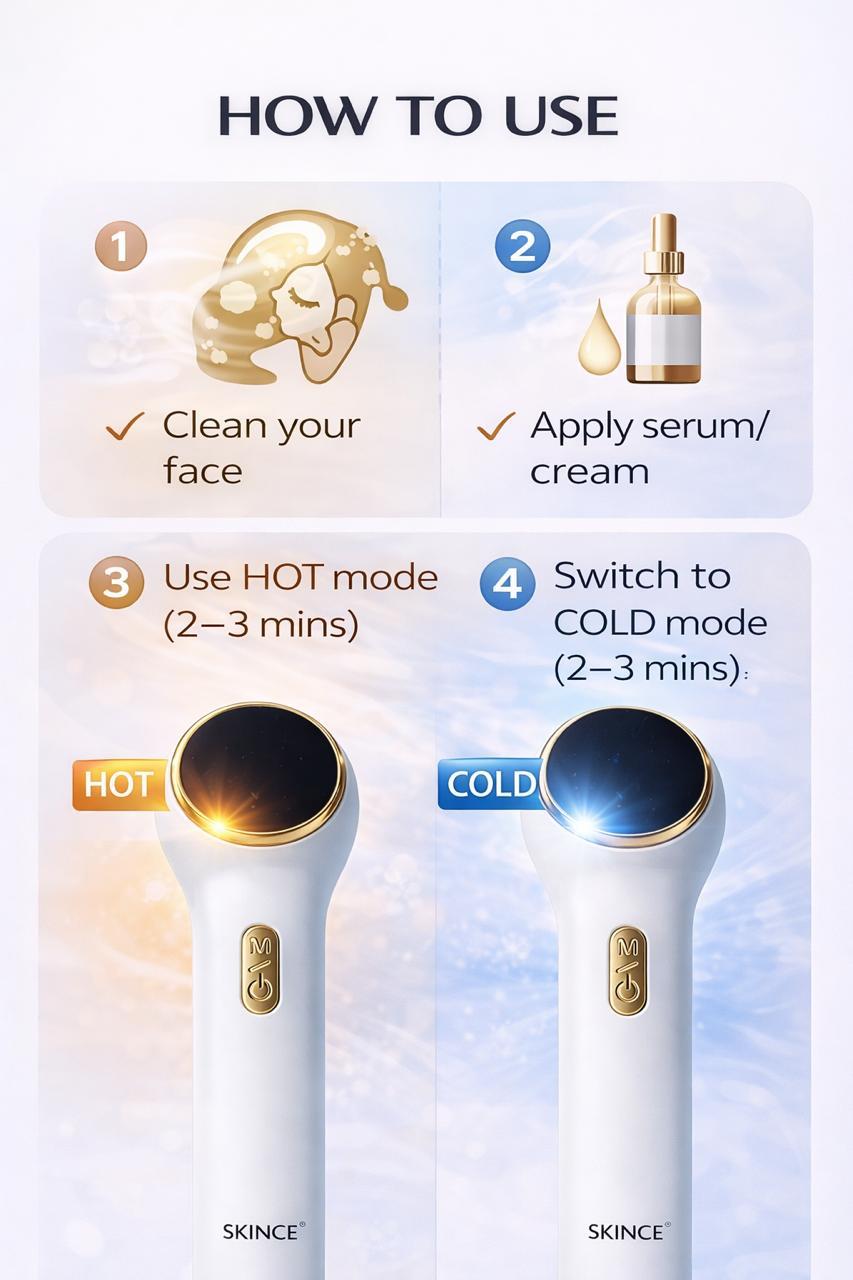 Skince® Hot & Cold Wand