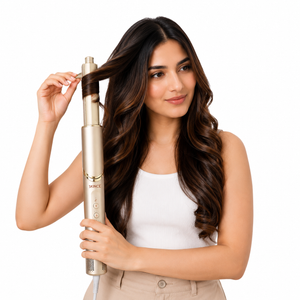 SKINCE 8-in-1 Air Styler lifestyle curls